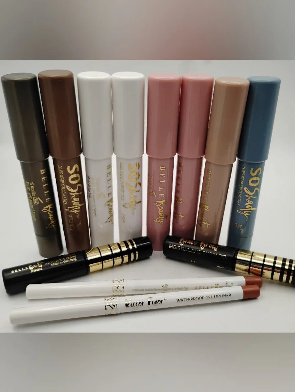 Belle Beauty Long-Wear Lip & Eye Color Stick Bundle